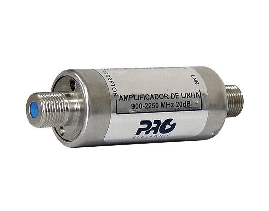 Cód. 2703 PRO Amplificador de Linha Satélite 20DB PQAL2010