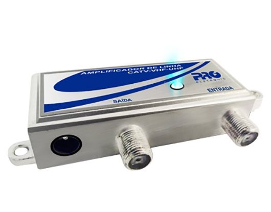 Cód. 5380 Amplificador de Linha VHF/UHF/CATV 30DB - PROAL30