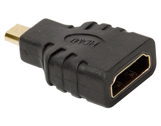 Cód. 6411 ADAPTADOR HDMI FEMEA P/ MICRO HDMI MACHO