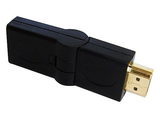 Cód. 5736 ADAPT HDMI M P/ HDMI M ARTICULADO 180/90º FO-1625/16